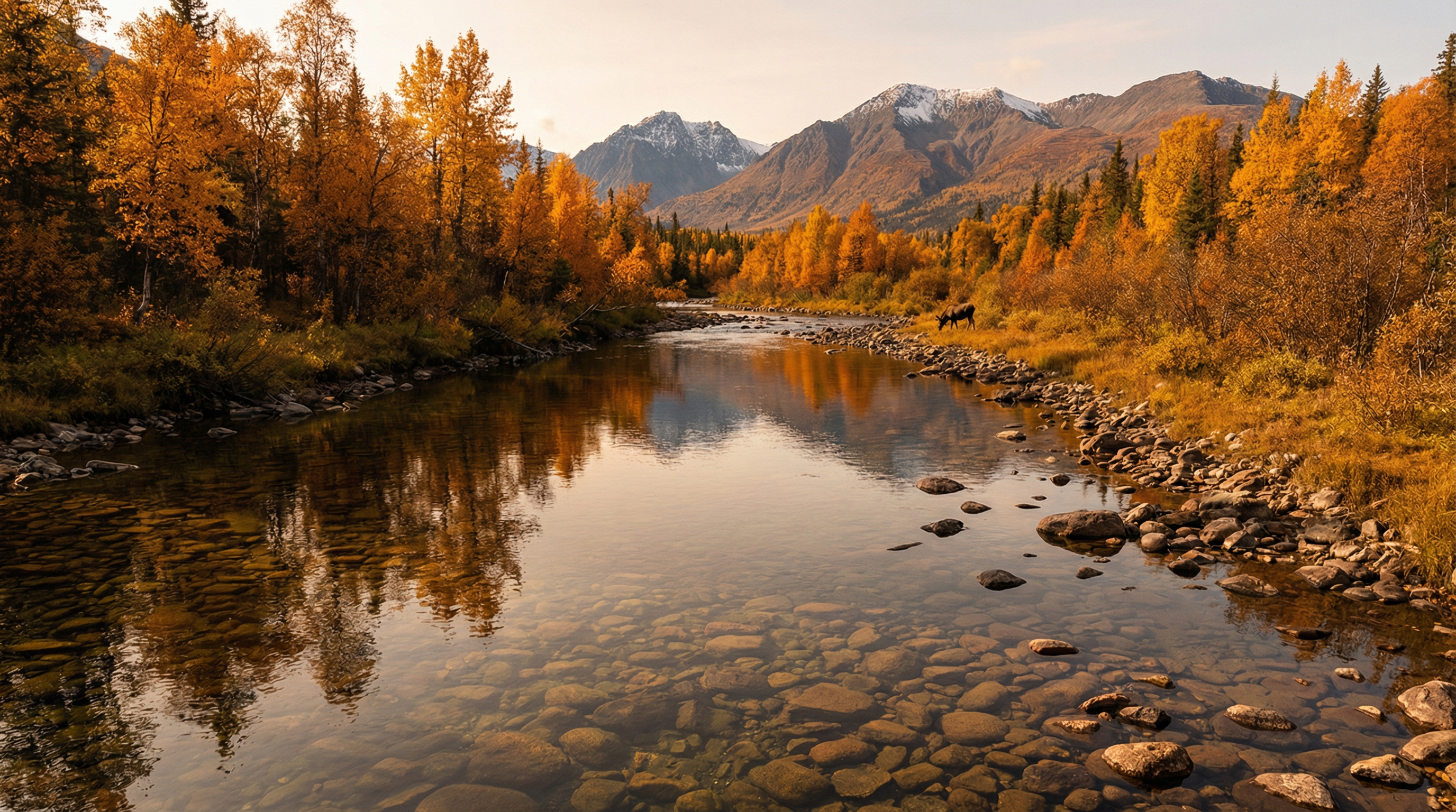 加拿大开奖 - 幸运河秋日景色